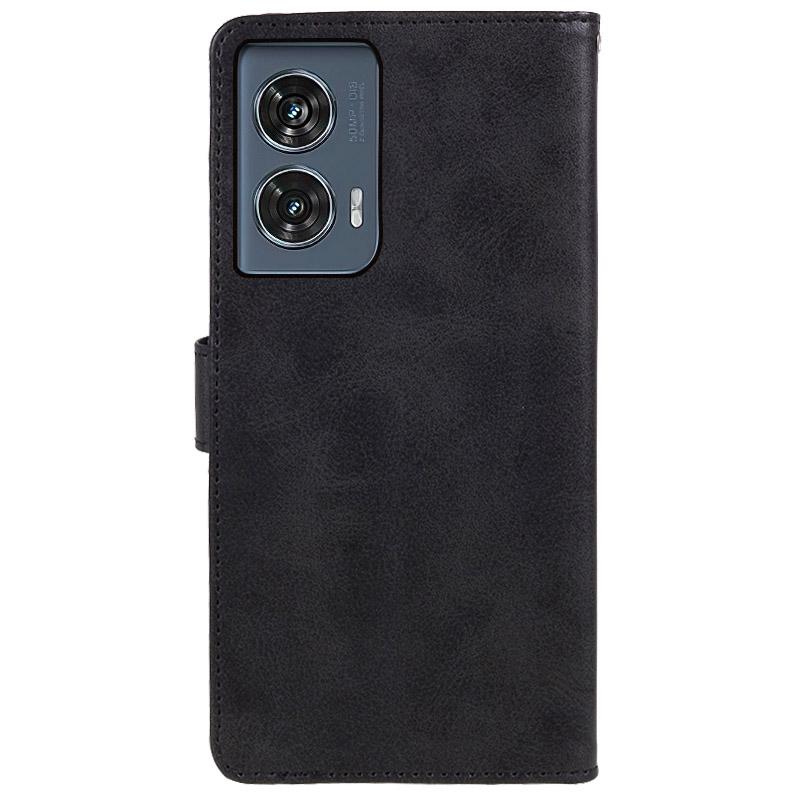 Shockproof Cover for Motorola Edge 50 Fusion Case Magnetic Calf Texture Wallet Phone Shell
