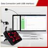 13in Screen Sound Level Meter Wall Hanging Digital Decibel Reader Environmental Noise Alarm TA654B Sound Level Alarm