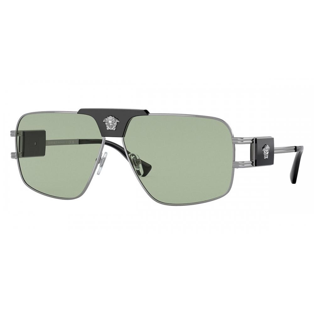 

VerSace Men S 63 Mm SunglaSSeS Gunmetal