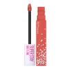 Maybelline Super Stay Matte Ink Batom Líquido à Prova de Transferência Longa Duração Edição Limitada Aroma de Bolo de Aniversário Cores Show Runner 0.17 fl oz