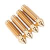 4 Pcs 3D Printer Nozzle Replacement for Elegoo Centauri Carbon 3D Printer 0.2mm 0.4mm 0.6mm 0.8mm Brass Hotend Nozzle
