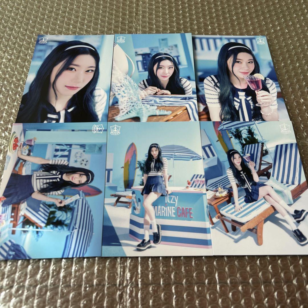

[USED] ITZY Chaeryeong Random Trading Card Random Trading JYP POPUP Complete
