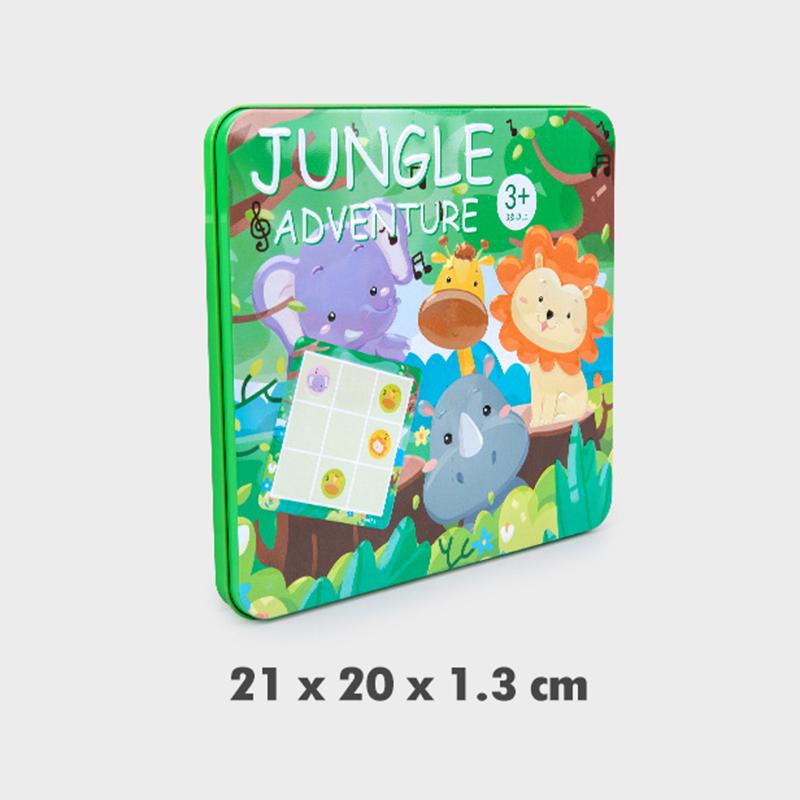 

Children Montessori Thinking Game Sudoku Toys Magnetic Puzzle Tin Box Travel Toy Early Education Number Board Games Sensory Toys