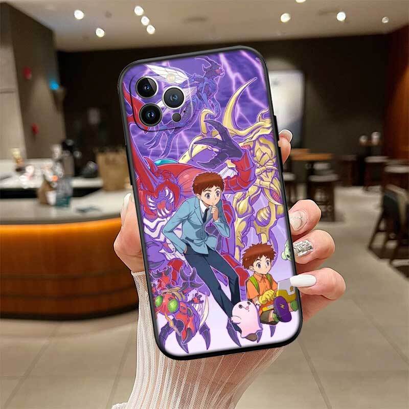 D-Digimons Phone Case for Redmi Note 12 12S 12C 13 13C 13R 14 14S 14R 14C 11A 13X A3 A3X A4 A5 Pro Max Plus