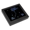 TS-WP10 Shower Clock Innovative Timer Waterproof Thermometer Hygrometer Bathroom Supply(Black )