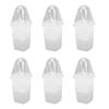 12PCS Plant Pots with Wicking System Transparent Double Layer Design Pots with Labels for Small Indoor Plants