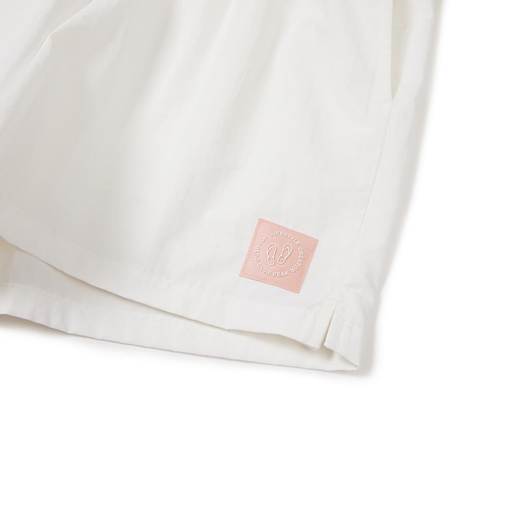 SNOWPEAK Water Women's Board Shorts Off White (S24MWWSP07)