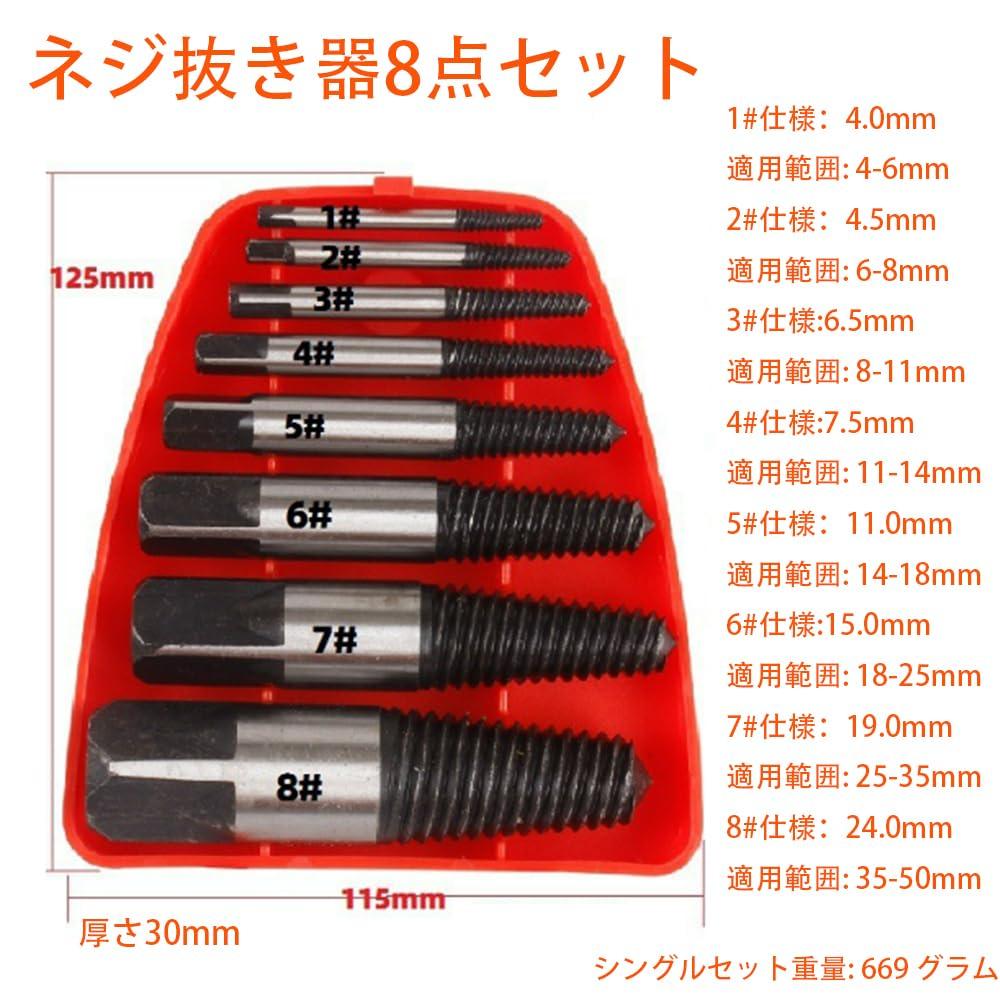 Bolt a specialized tool for removing stripped and broken perfect for removing broken screw thread repair reverse bolt and screw head removal Includes