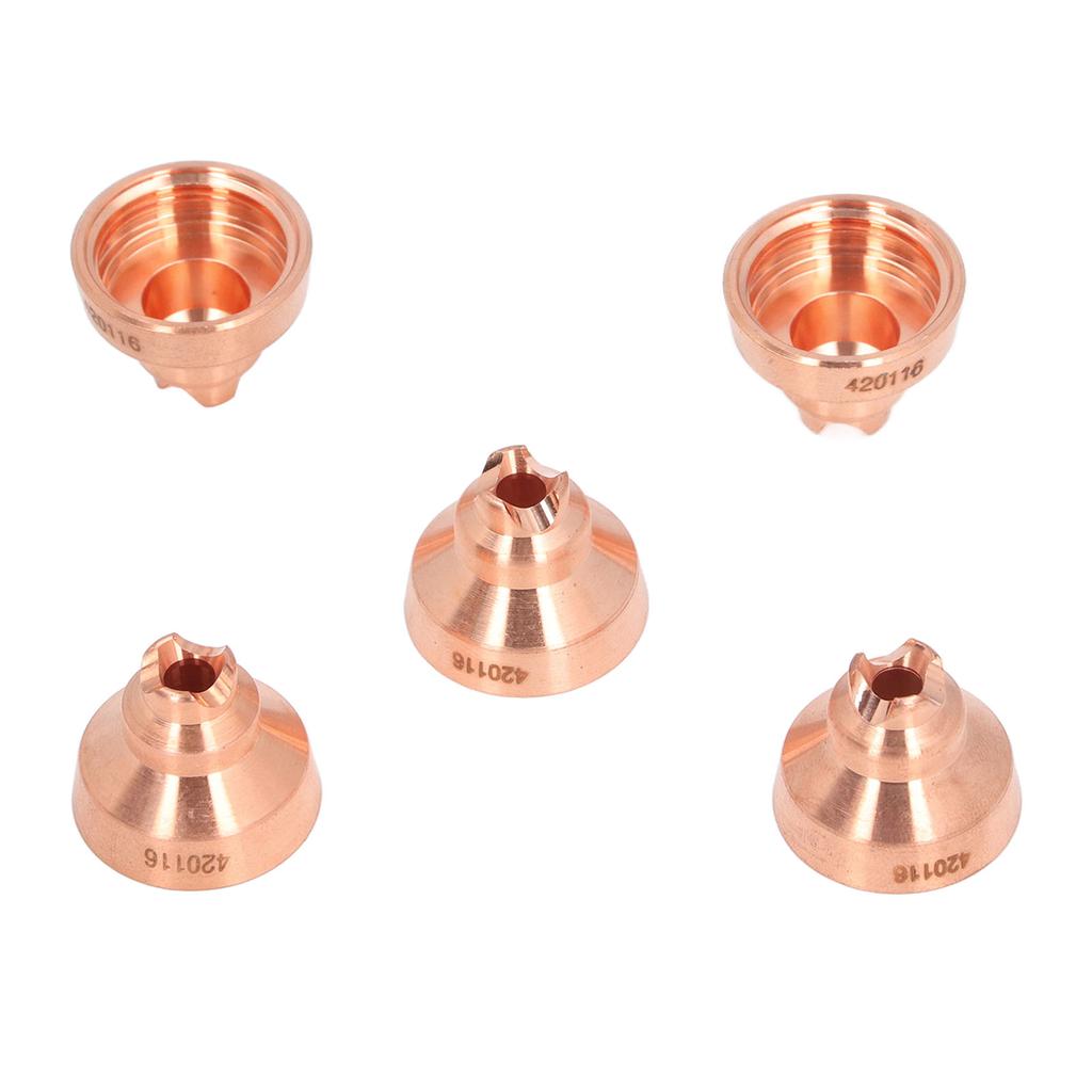 5PCS Consumables Tip Shield Brass Hand Drag Cutting Torch Shield for PMX 30XP Consumables