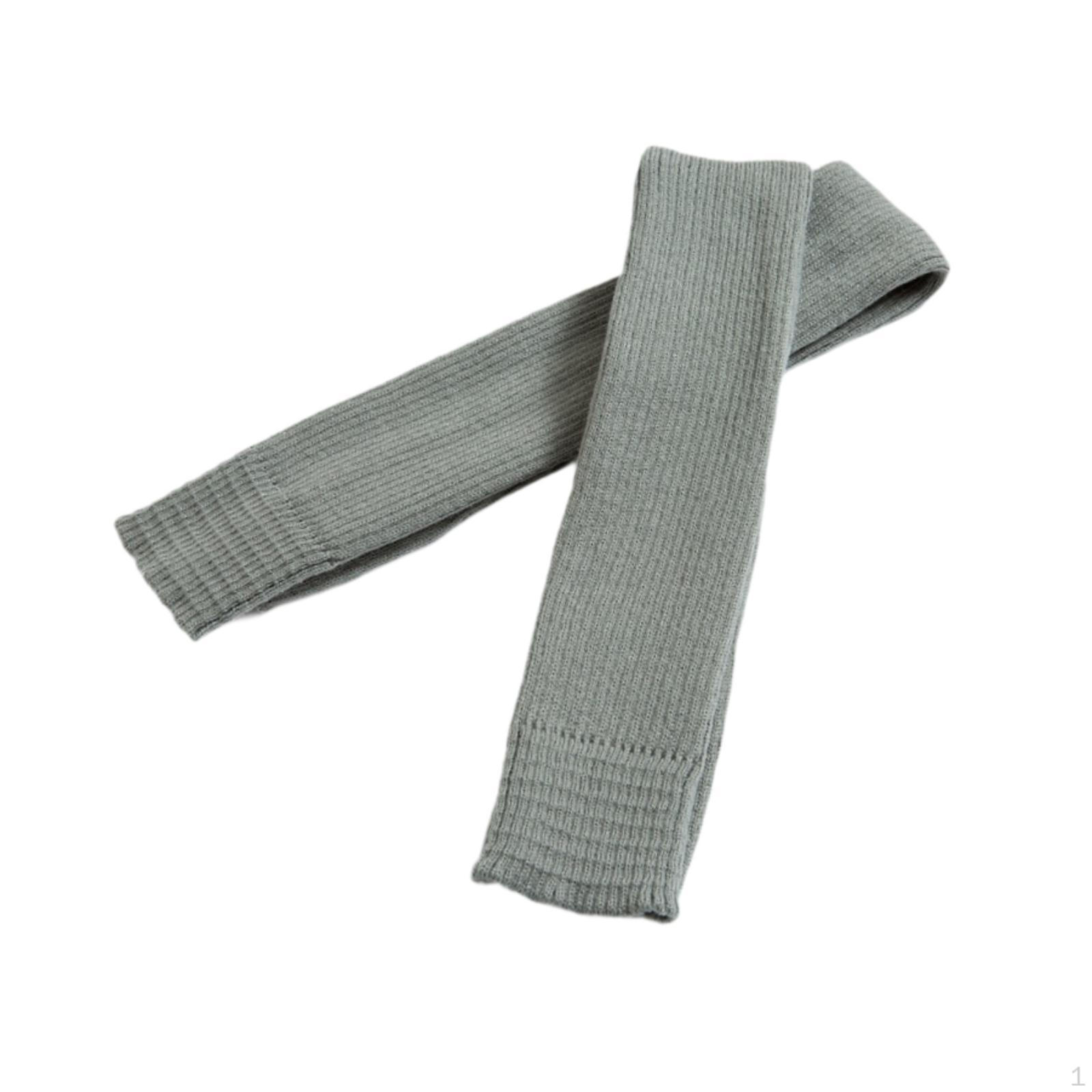 

Балетные гетры, модные теплые гольфы для занятий йогой в холодную погоду светло-серый