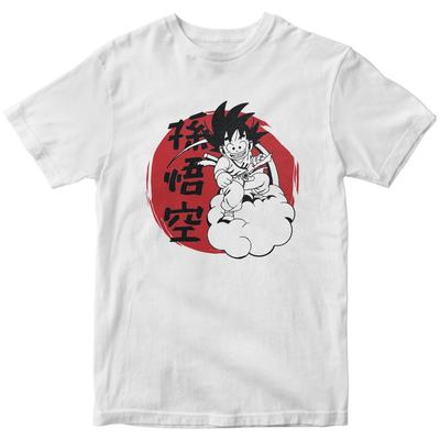 Son Goku Dragon Ball Anime Summer Men Women T-shirt Harajuku Retro Short Sleeves Loose Oversized Casual Fitness Comfort Y2k Top