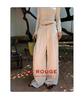 Heavy Craftsmanship Pleated Cotton-Linen Straight-Leg Pants, Spring/Summer 2026.