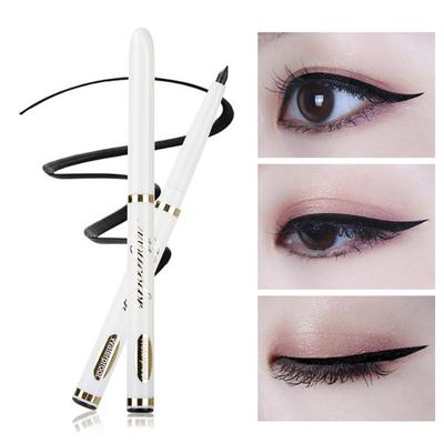 Retractable Waterproof Black Make-Up Automatic Rotating Eyebrow Pencil Eyeliner For Cat Eyeliner Smokey Eye Stencil