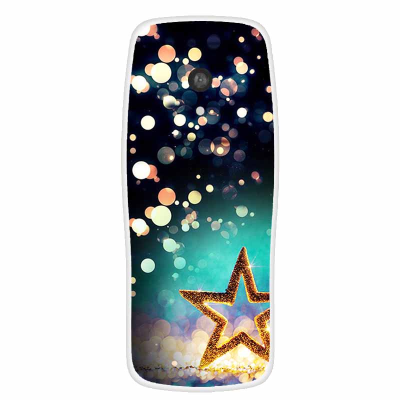 For Nokia 3210 4G 2024 2.4"Cases Clear TPU Soft Silicone Phone Cover for Nokia 3210 TA-1618 Protective Back Shells Cartoon Print