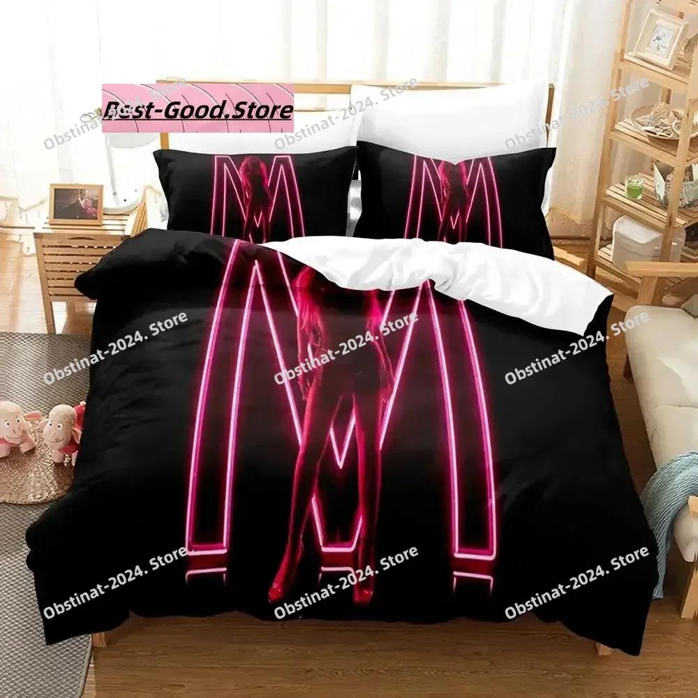 Mariah Carey Bettwäsche-Set Einzelbett Twin Full Queen King Size Bettwäsche-Set Aldult Kinderzimmer Bettbezug-Sets 3D Kawaii Bettlaken-Set