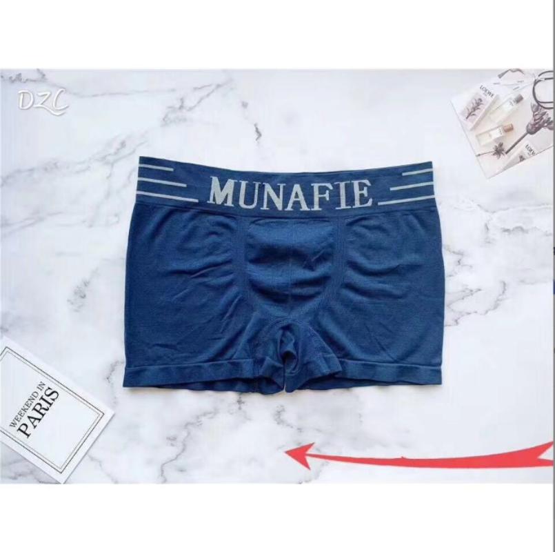 

Модное мужское дышащее нижнее белье, хлопковые трусы-боксеры, однотонные трусики L