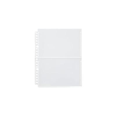 MUJI Pocket Selection Series Dedicated Refill, A5 Wide, Postcard Size, 2 Pockets, 10 Sheets, NAB86A3A