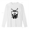 Gravity Trading Mens Cool DJ Cat Solar Color Changing T Shirt Sun vintage Washed Slightly designer clothes Versatile Unisex