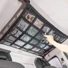 Car Ceiling Cargo Net Upgrade Pocket Strengthen Load-Bearing Droop Less Double-Layer Mesh Roof Storage Organizer For Car Truck