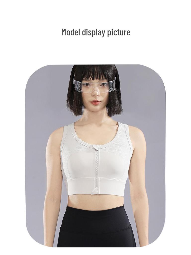 Women's Shockproof High-Intensity Sports Bra for Running & Yoga