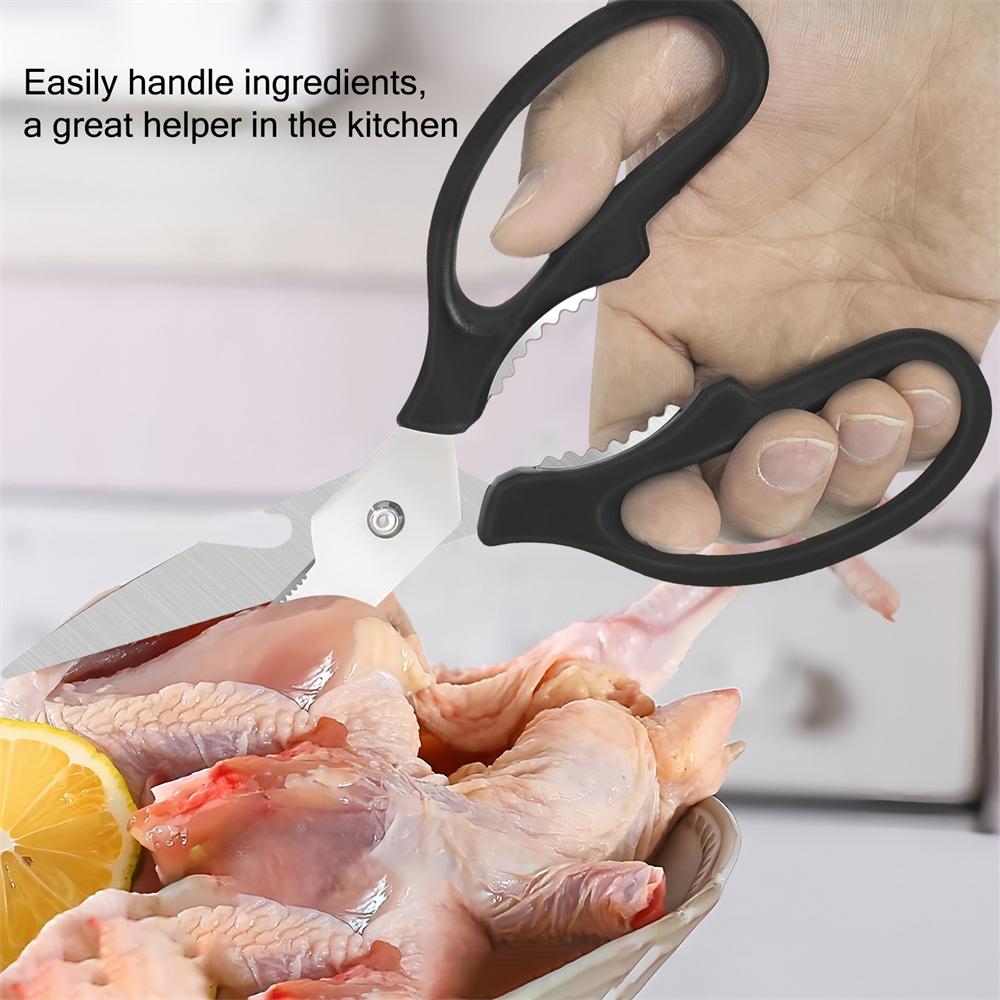 Multipurpose Scissors Kitchen Ergonomic Handle Scissors Kitchen Barbecue Scissors Food Scissors Kitchen Stuff Gadgets Scissors