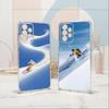 Sport Snowboarding Phone Case Transparent Silicone Soft For Samsung S25,S24,S21,S22,S23,S30,Ultra,S20,Plus,Fe