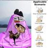 1pc Mr Bean, Animated Series Blanket Versatile for Couch, Office Bed