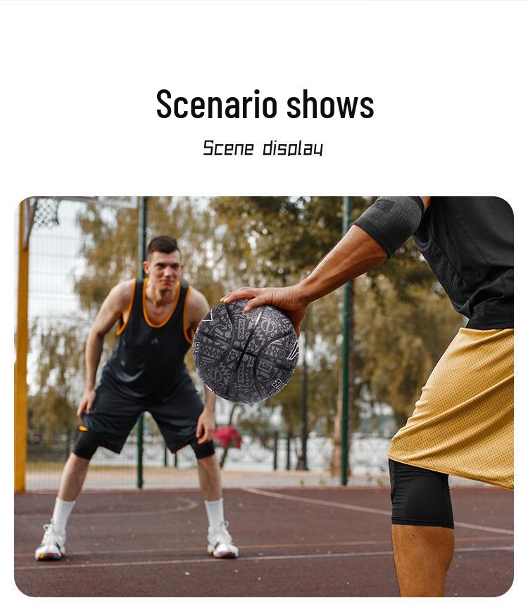 Basketball pour les étudiants: Taille 7 pour le collège, Taille 5 pour l'entraînement et la compétition en primaire, Usage extérieur