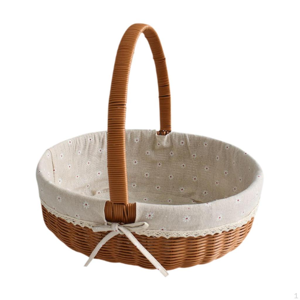 Breathable Picnic Basket for Vegetables and Sandwiches At Events