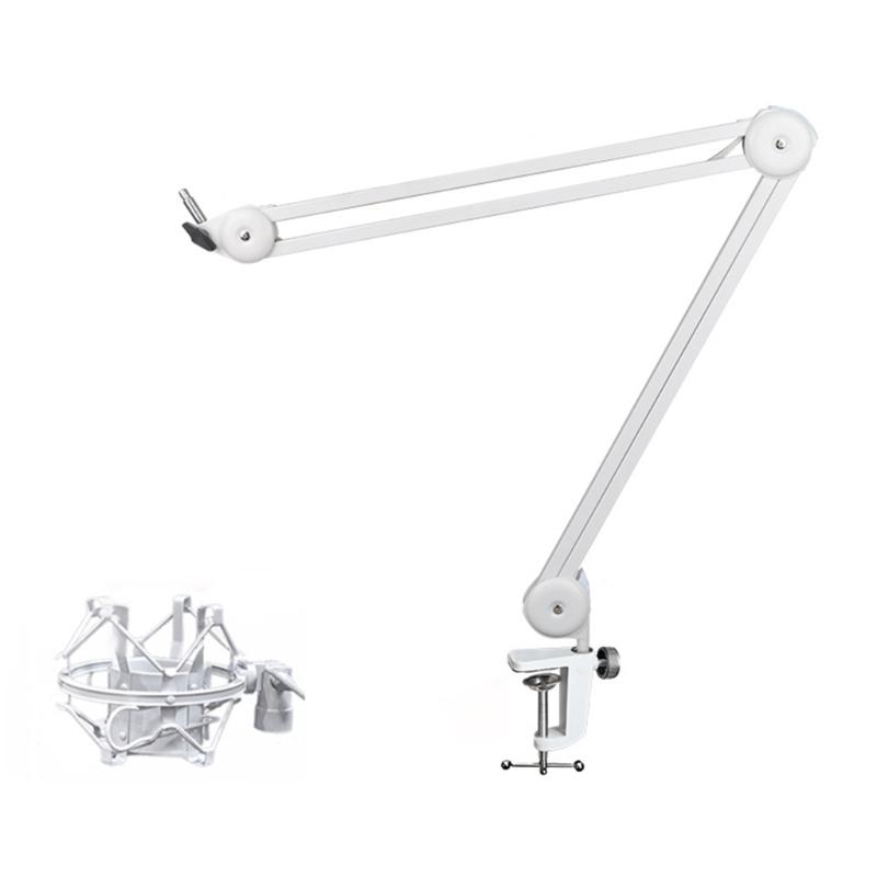 Professional Mic Boom Flexible Adjustable Microphone Stand Mount With/without Windshield for Studio and Home Recording