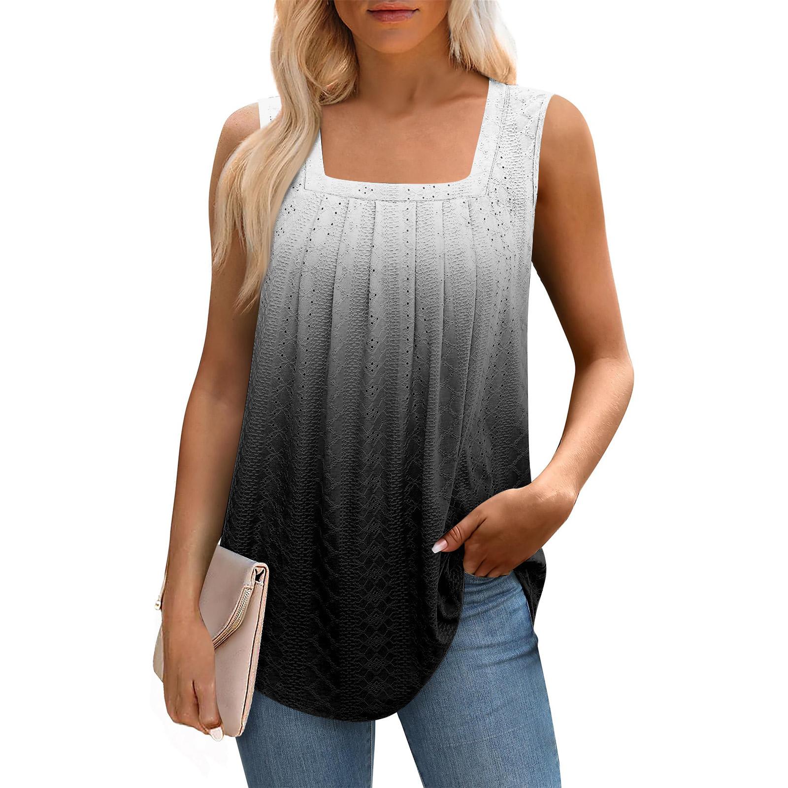 

Женские летние топы, повседневные, с оборками, коротким рукавом, круглым вырезом, свободные, плиссированные футболки L чёрный