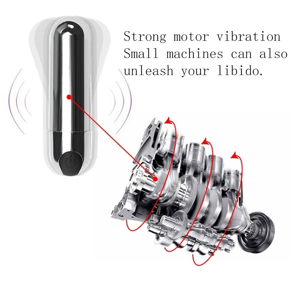 Mini Bullet Vibrator For Female Rechargeable Pocket Dildo G Spot Masturbator Stimulating Nipples Massager For Women Sex Toys