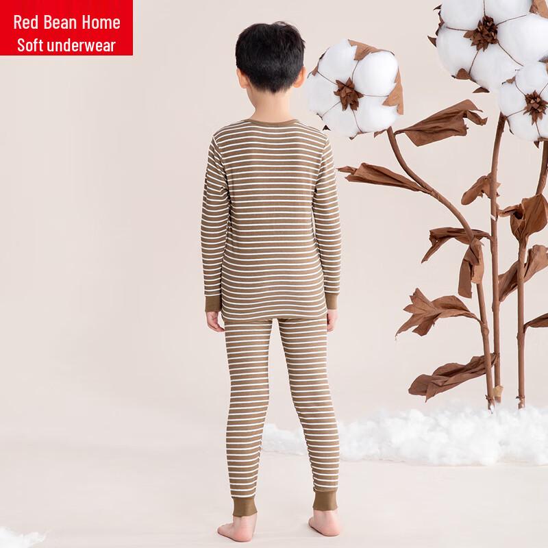 Hodohome Kids' Pure Cotton Cartoon Thermal Underwear Set
