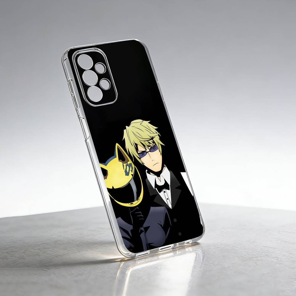 Anime DuRaRaRa C-Celty Sturluson Phone Case For Samsung S25,S24,S21,S22,S23,S30,Ultra,S20,Plus,Fe Transparent Cover Samsung S205G
