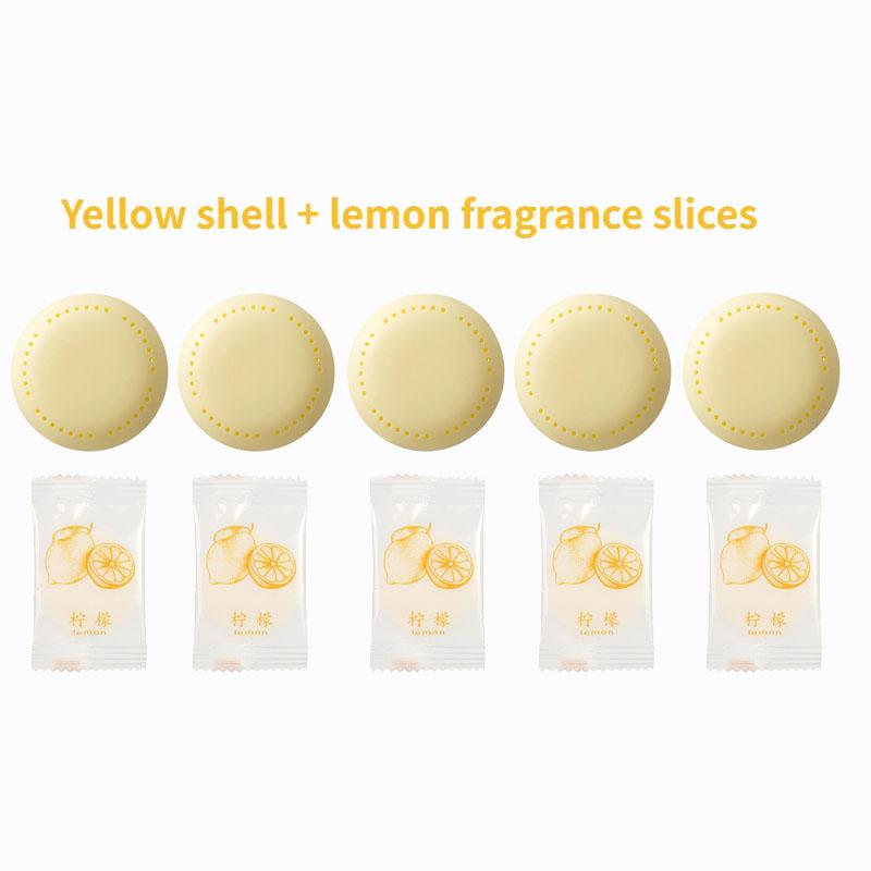 Solid Round Fresher Deodorant for Bathroom, Bedroom, Wardrobe, Car, and Home with Lasting Aromatherapy Fragrance