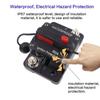 100A 200A Circuit Breaker Manual Reset Amp Power Protect Car Audio Inline Fuse Inverter 12V - 48V DC Waterproof Box for Truck RV