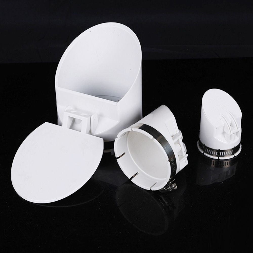 50-110mm Drainage Pipe Floor Drains Rain Pipe Cap  Outdoor Balcony Bathroom Accessory