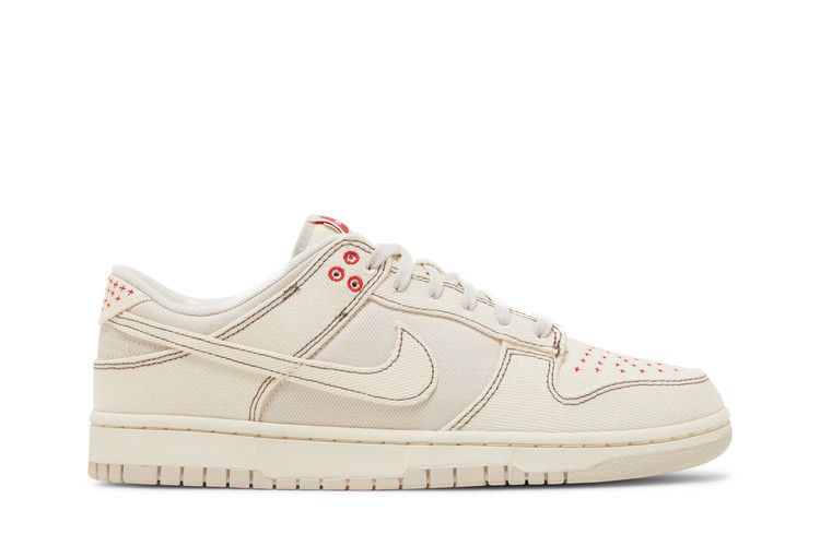 Nike Dunk Low Light Orewood Brown Sashiko Men's Sneakers