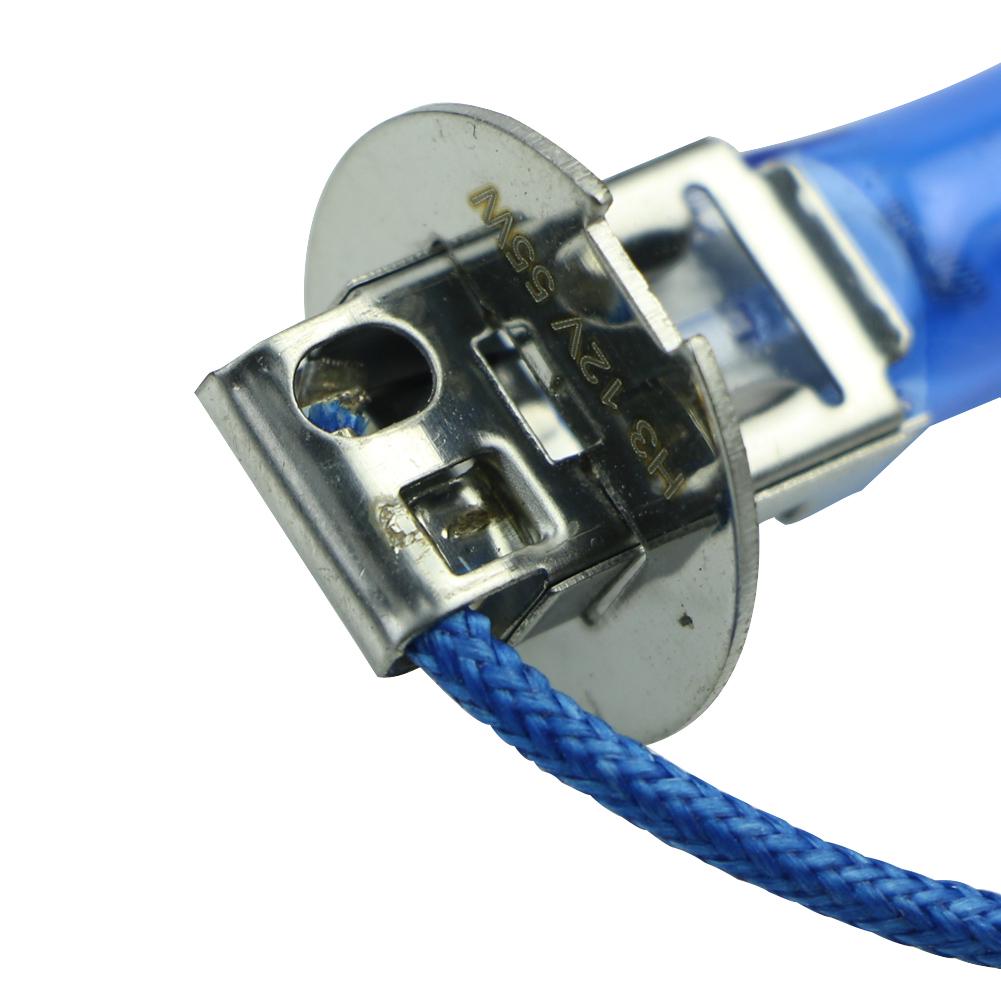 2pcs H3 12V 55W White Halogen Head Light Replacement Bulb Lamp For Auto Car