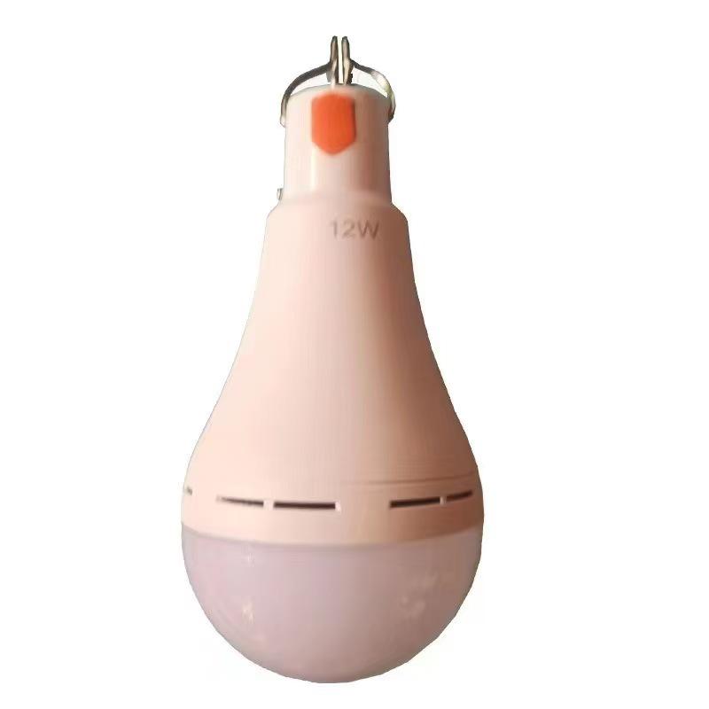 Battery-Powered Rechargeable RGB Light Bulb with Remote, E26 Base, for Non-Hardwired Wall Lamps & Chandeliers