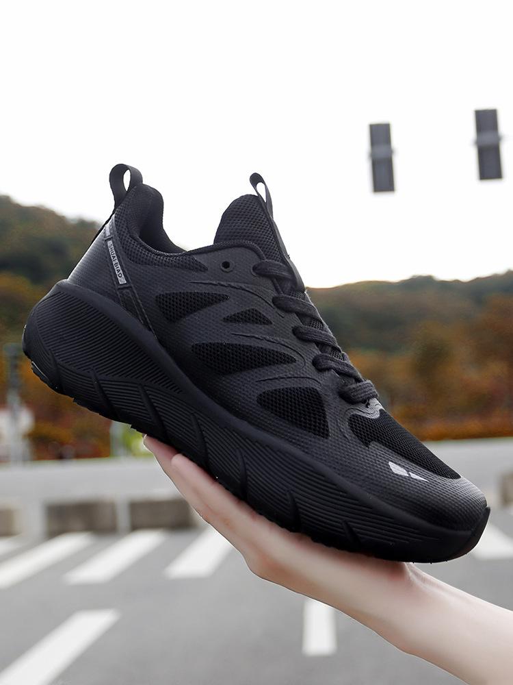 Sneakers high elastic shock absorber running jumping exercise couple casual shoes trendy shoes
