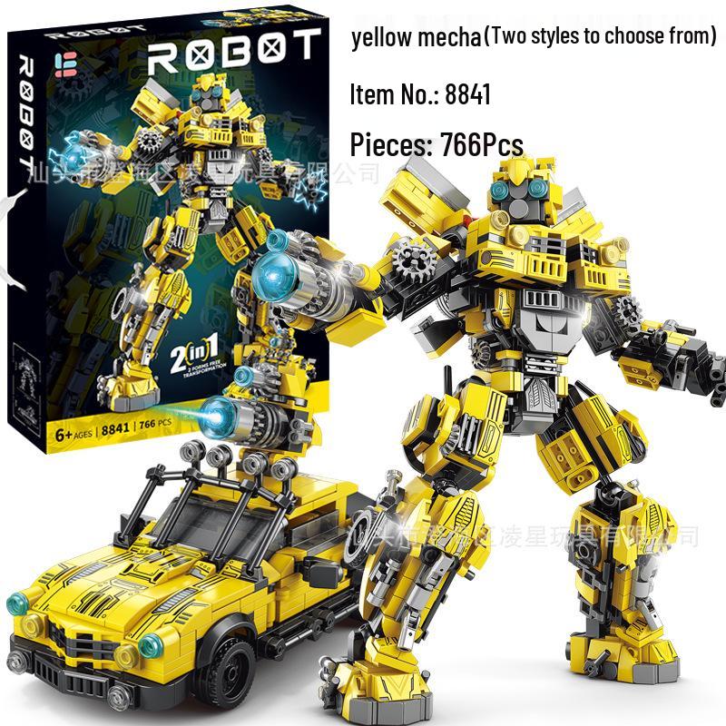 Nezha 2 Compatible Building Blocks: Educational Street Stall Toys for Kids