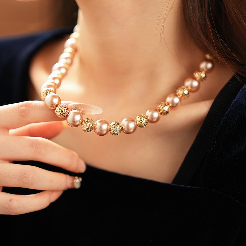 Нишевое Высококлассное Стильное Колье на Ключицы necklace золотой