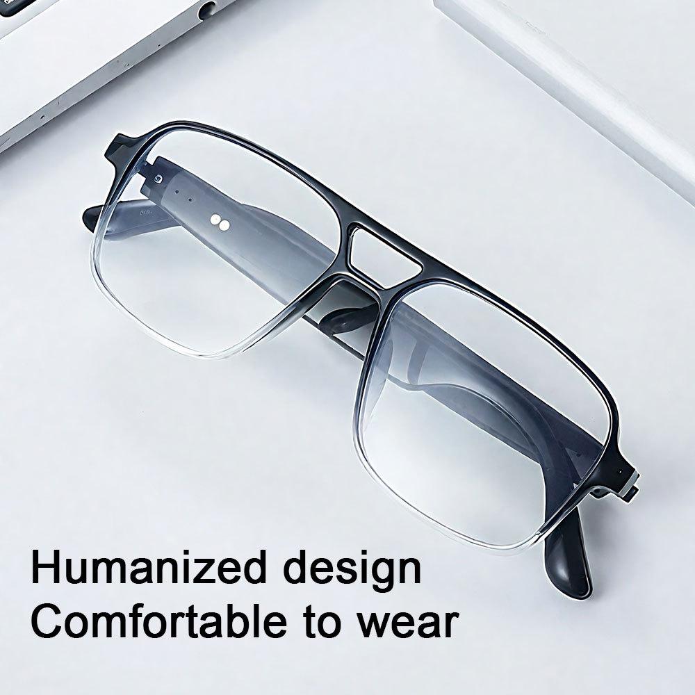 AI Smart Photochromic Bluetooth Glasses for Outdoor Cycling with Music and Call Features