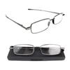 Rotating Reading Glasses High-Grade Middle-Aged Elderly Reading Glasses Ultra-Thin Fashion Fashionable Business Metal Full-Frame