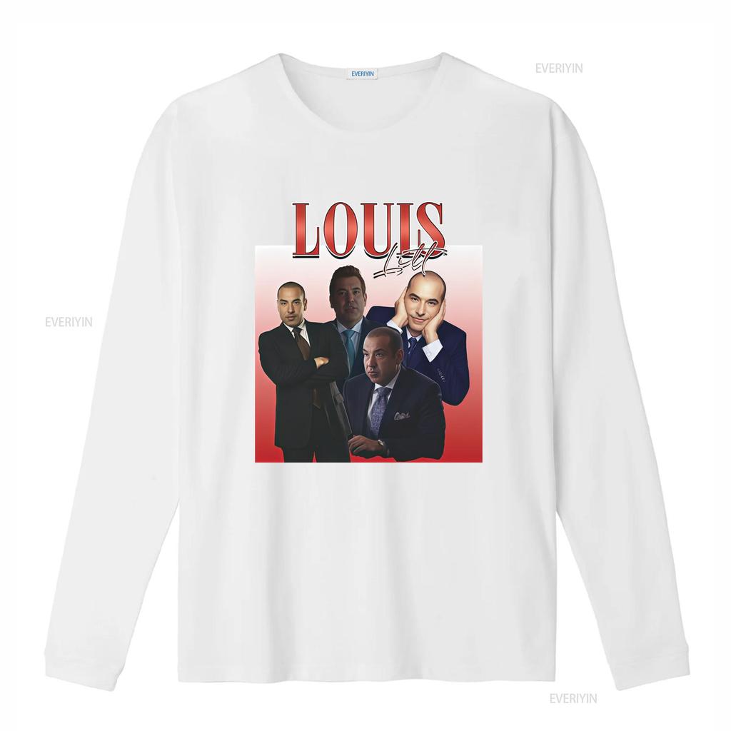 SUITS Louis Litt Homage T Shirt Stylish Design for Fans Vintage Washed Unisex Fashion Casual Streetwear Top For Everyday Wear