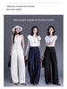 Vielseitige High-Waist-Hose mit weitem Bein: Neuer Frühjahrsartikel, Lockerer, Fließender Gerader Schnitt, Bodennah, Schlankmachend und Lässig