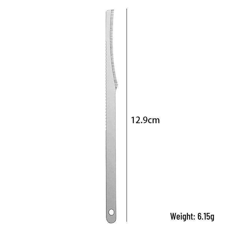 Stainless Steel Pedicure Knife Set: Dual-Headed Nail Pick with Razor, Foot File & Exfoliating Tool