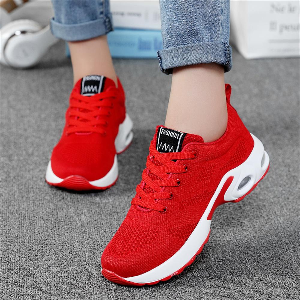 Women's Sneakers Breathable Mesh Outdoor Lightweight Sports Shoes Versatile Casual Feminino Tennis Shoes Mountaineering Shoe