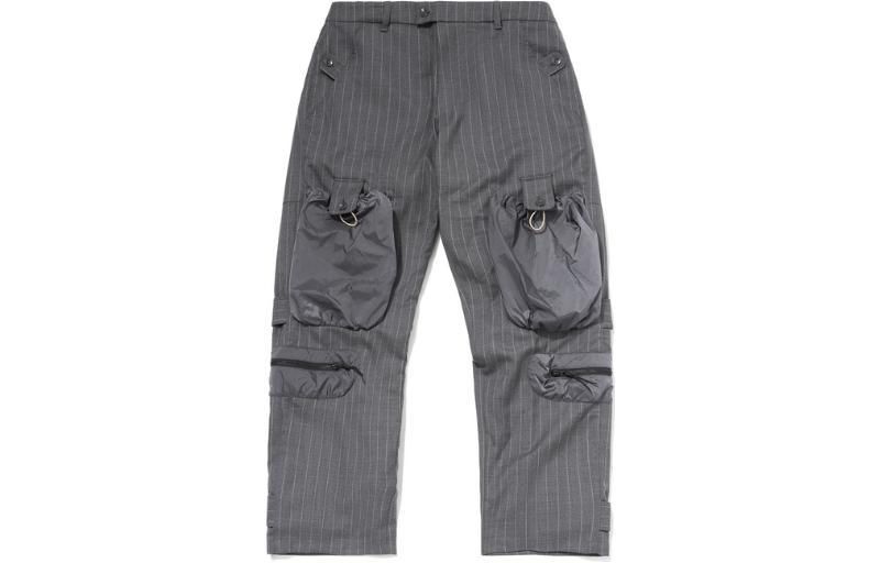 Li Ning Badfive Cargo Pants Men s Gray AKXQ495-1 L